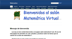 Desktop Screenshot of matematica7.com